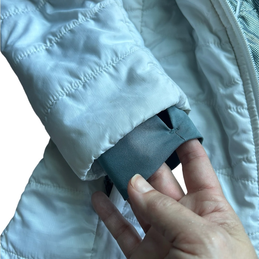 Columbia lightweight omni heat white puffer jacket - Picture 6 of 7